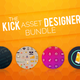 Illustration for article titled Get $1000 Worth of Design Resources for $49 w/ The Kick Asset Designer Bundle